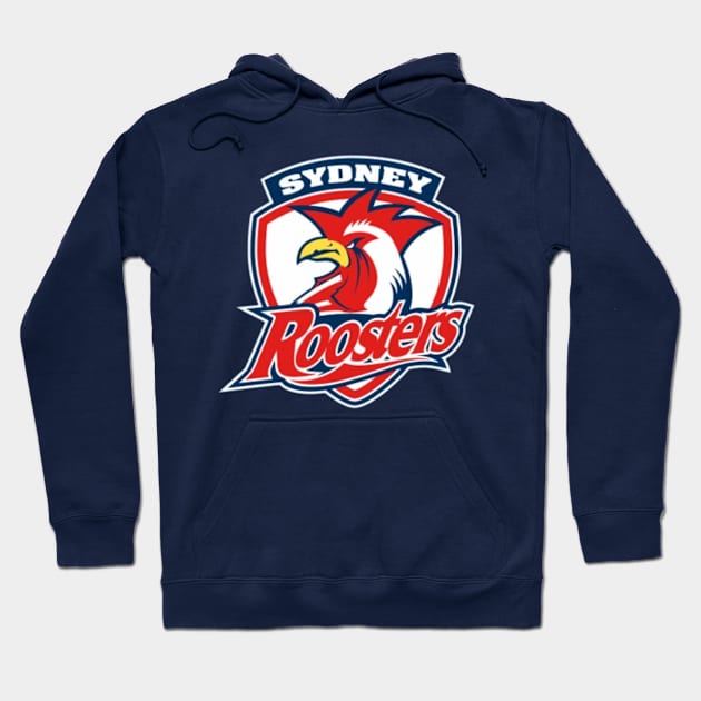 Sydney Roosters Hoodie by zachbrayan